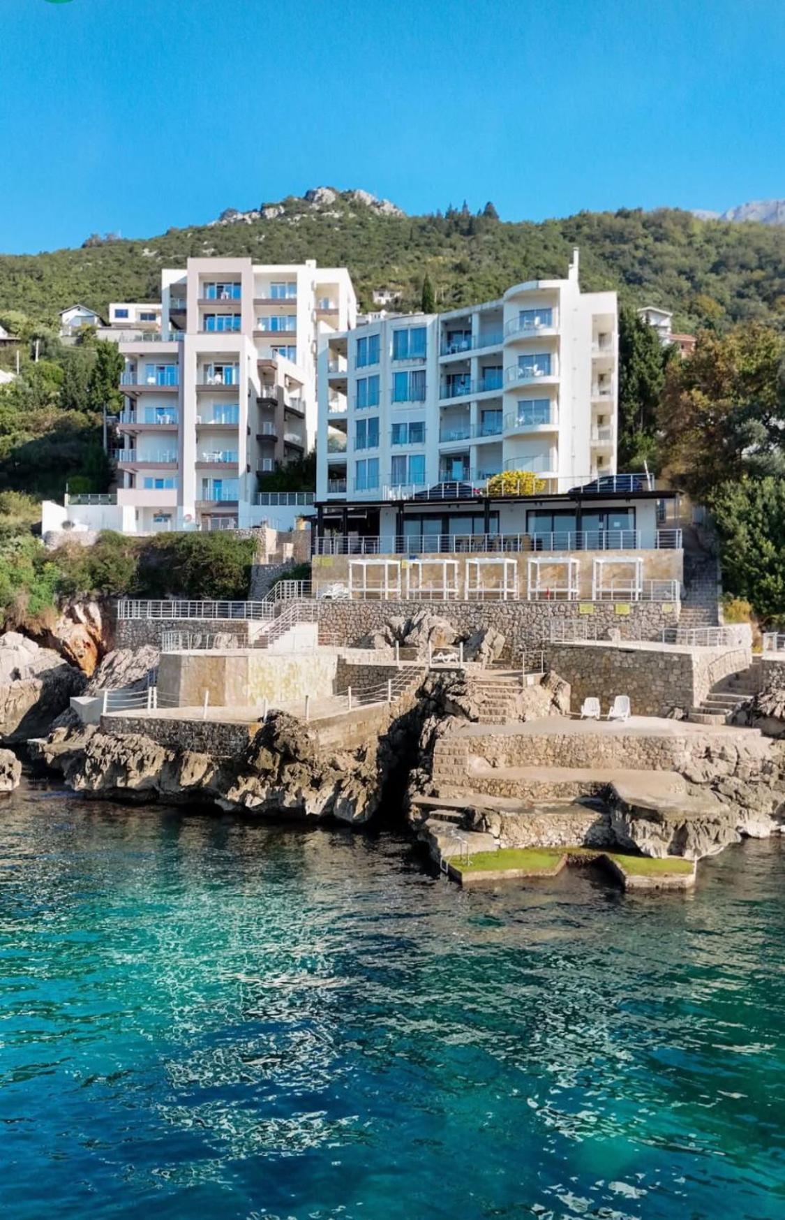 Paradise Beachfront View 2 Dobra Voda Exterior photo
